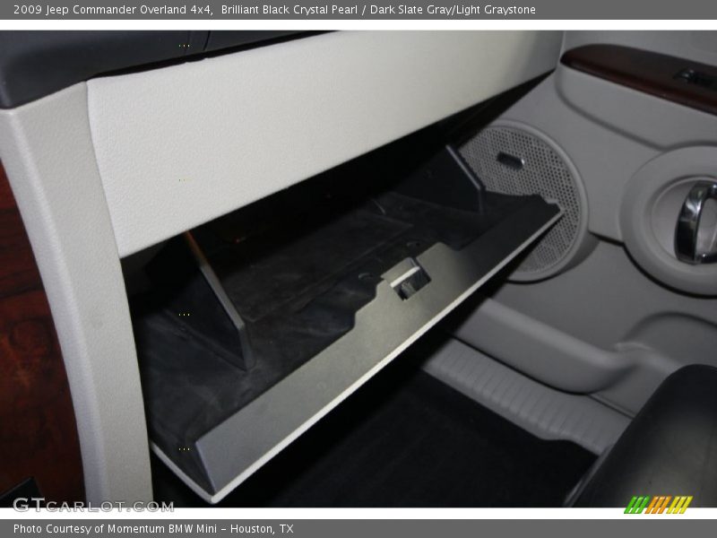 Brilliant Black Crystal Pearl / Dark Slate Gray/Light Graystone 2009 Jeep Commander Overland 4x4