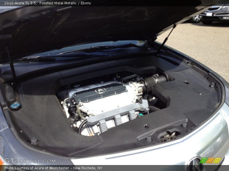 Polished Metal Metallic / Ebony 2010 Acura TL 3.5