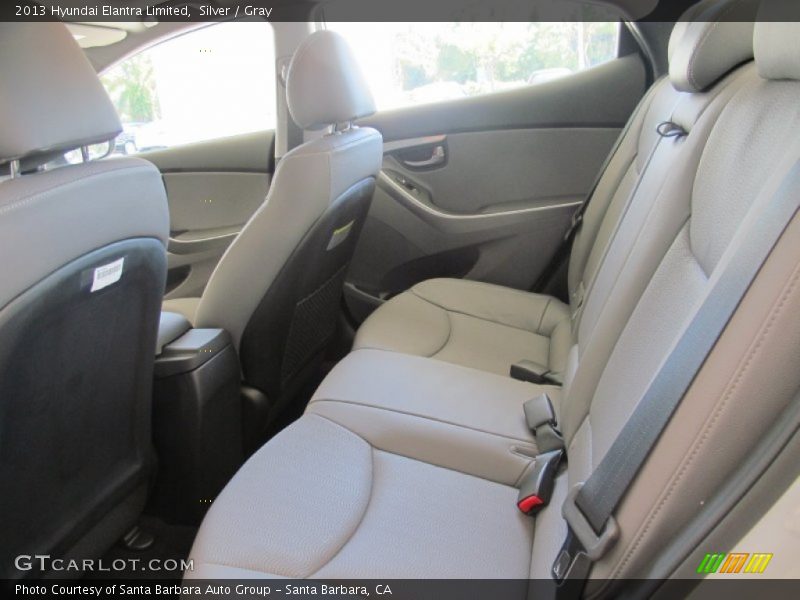 Silver / Gray 2013 Hyundai Elantra Limited
