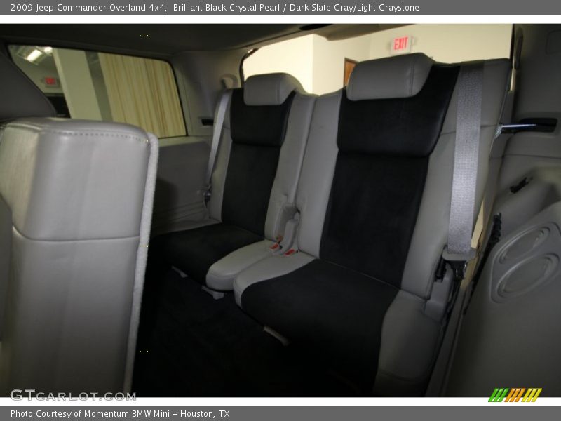 Brilliant Black Crystal Pearl / Dark Slate Gray/Light Graystone 2009 Jeep Commander Overland 4x4