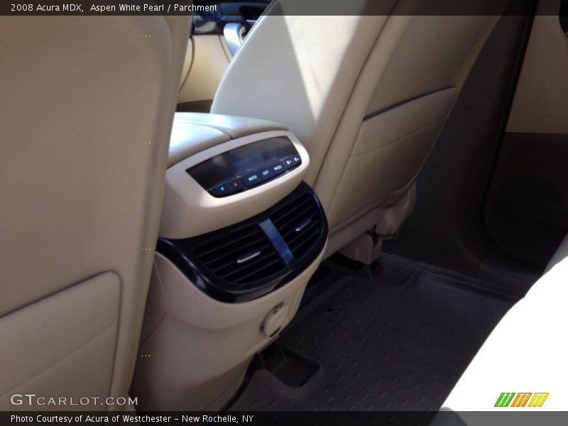 Aspen White Pearl / Parchment 2008 Acura MDX