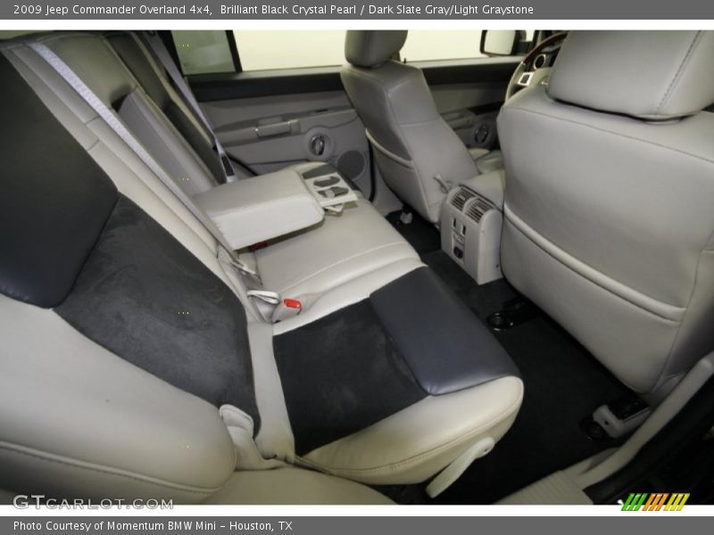 Brilliant Black Crystal Pearl / Dark Slate Gray/Light Graystone 2009 Jeep Commander Overland 4x4