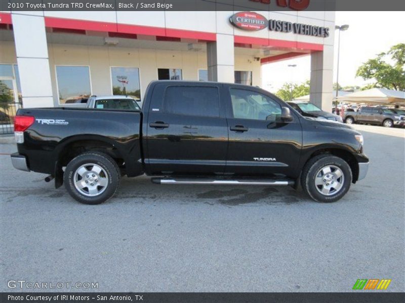 Black / Sand Beige 2010 Toyota Tundra TRD CrewMax