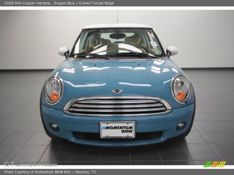 Oxygen Blue / Gravity Tuscan Beige 2008 Mini Cooper Hardtop