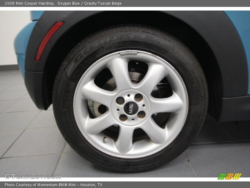 Oxygen Blue / Gravity Tuscan Beige 2008 Mini Cooper Hardtop