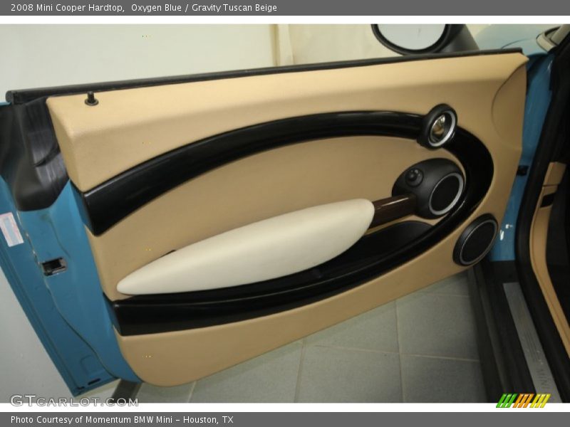 Oxygen Blue / Gravity Tuscan Beige 2008 Mini Cooper Hardtop