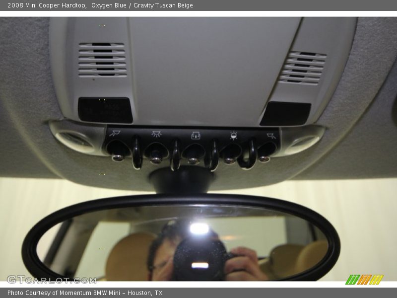 Oxygen Blue / Gravity Tuscan Beige 2008 Mini Cooper Hardtop