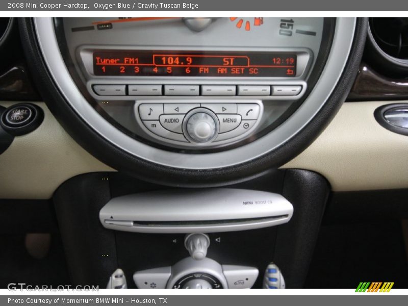 Oxygen Blue / Gravity Tuscan Beige 2008 Mini Cooper Hardtop