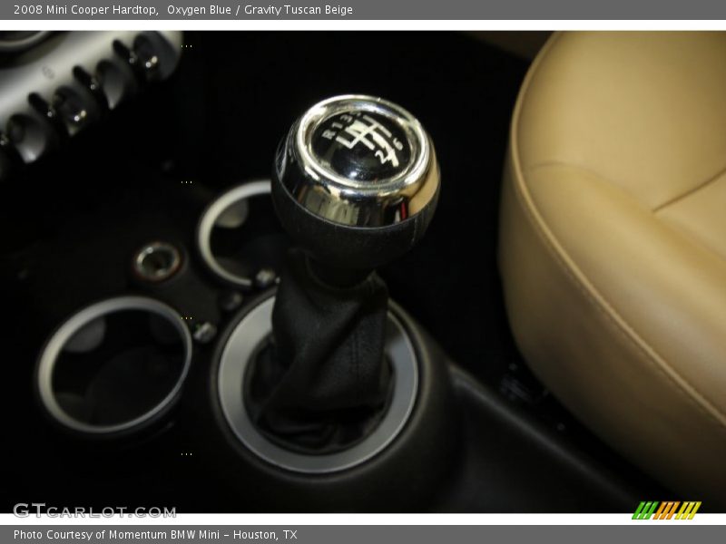 Oxygen Blue / Gravity Tuscan Beige 2008 Mini Cooper Hardtop