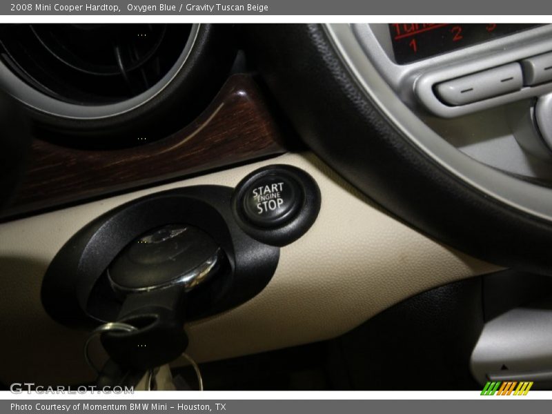 Oxygen Blue / Gravity Tuscan Beige 2008 Mini Cooper Hardtop
