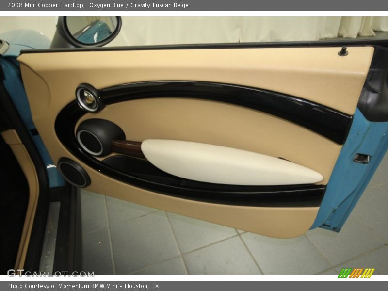 Oxygen Blue / Gravity Tuscan Beige 2008 Mini Cooper Hardtop