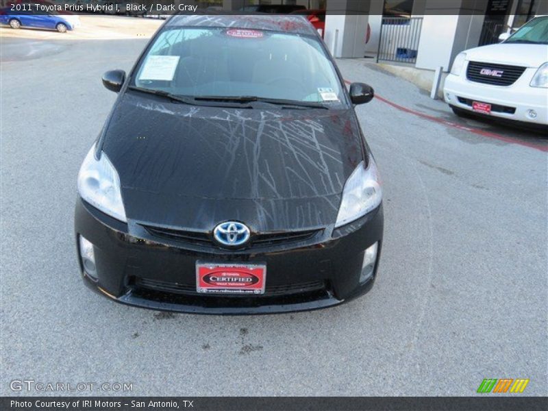 Black / Dark Gray 2011 Toyota Prius Hybrid I