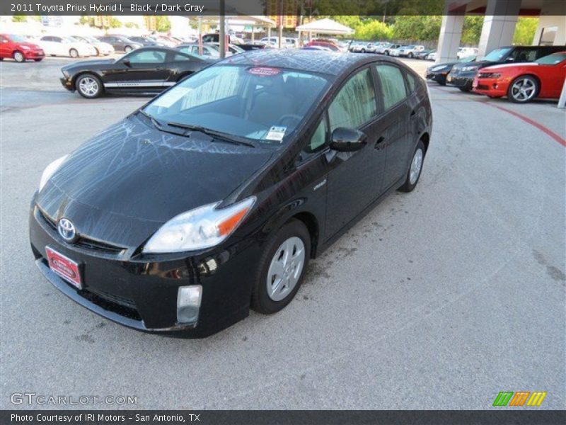 Black / Dark Gray 2011 Toyota Prius Hybrid I