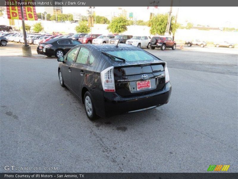 Black / Dark Gray 2011 Toyota Prius Hybrid I