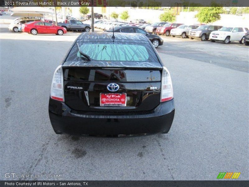 Black / Dark Gray 2011 Toyota Prius Hybrid I
