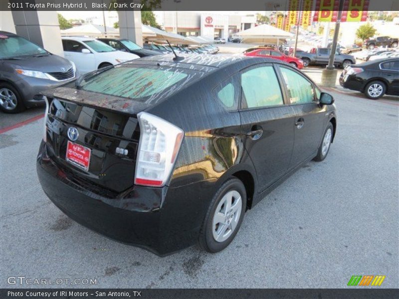 Black / Dark Gray 2011 Toyota Prius Hybrid I