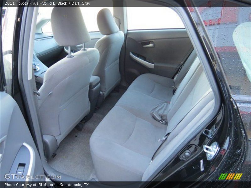 Black / Dark Gray 2011 Toyota Prius Hybrid I