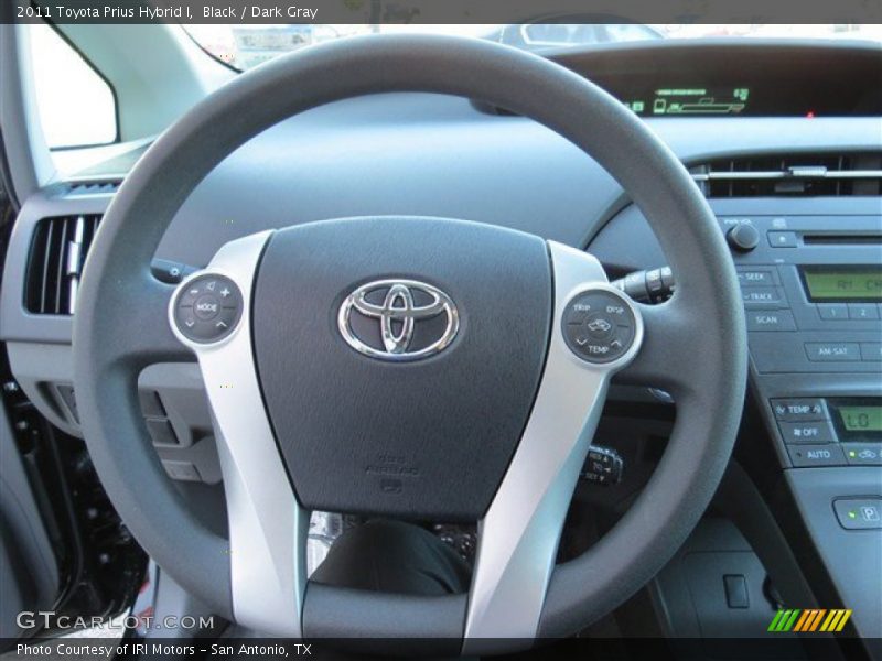 Black / Dark Gray 2011 Toyota Prius Hybrid I
