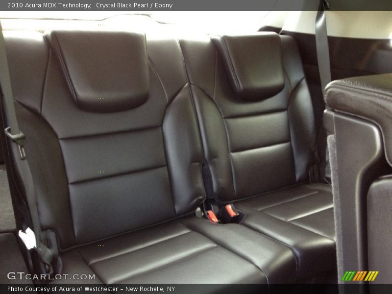 Crystal Black Pearl / Ebony 2010 Acura MDX Technology