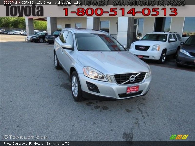 Silver Metallic / Anthracite 2010 Volvo XC60 T6 AWD