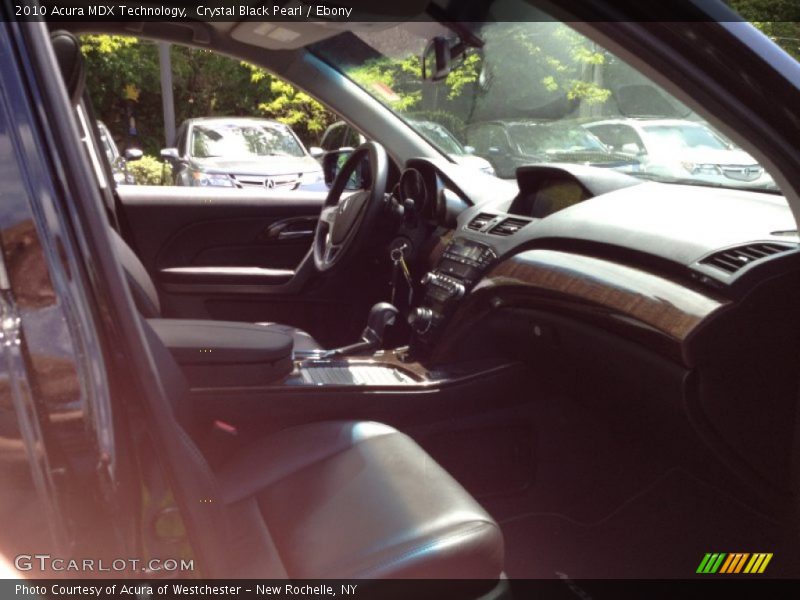 Crystal Black Pearl / Ebony 2010 Acura MDX Technology