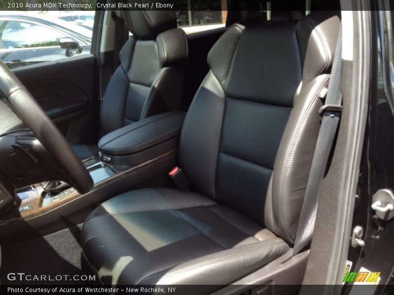 Crystal Black Pearl / Ebony 2010 Acura MDX Technology