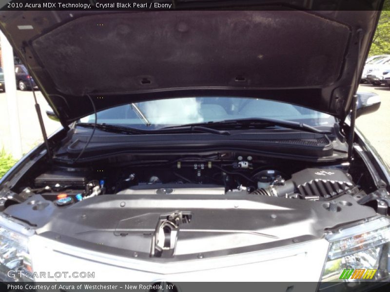 Crystal Black Pearl / Ebony 2010 Acura MDX Technology