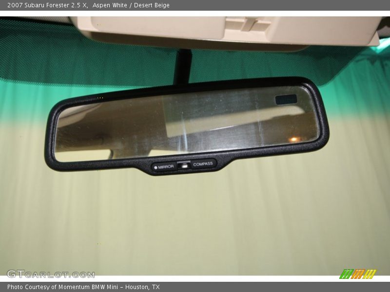 Aspen White / Desert Beige 2007 Subaru Forester 2.5 X