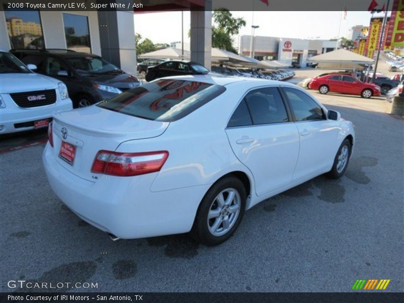 Super White / Ash 2008 Toyota Camry LE V6
