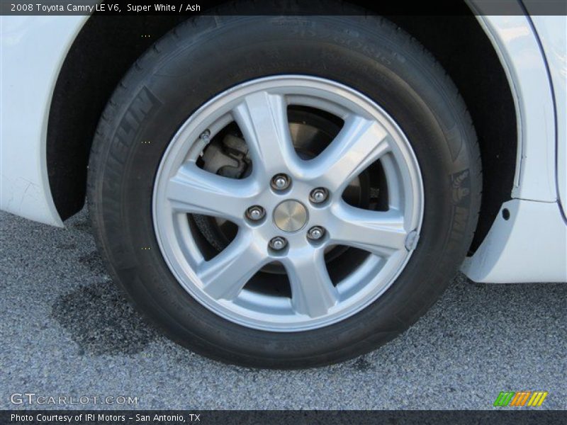 Super White / Ash 2008 Toyota Camry LE V6