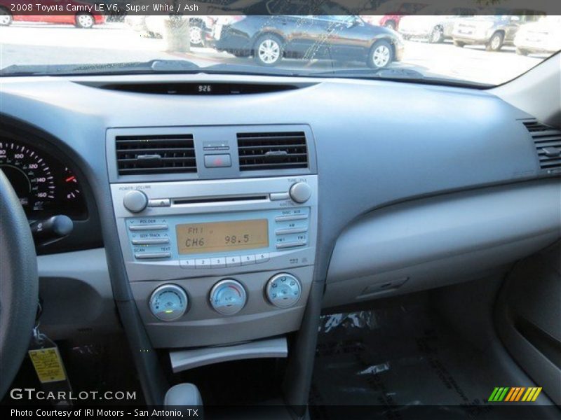 Super White / Ash 2008 Toyota Camry LE V6