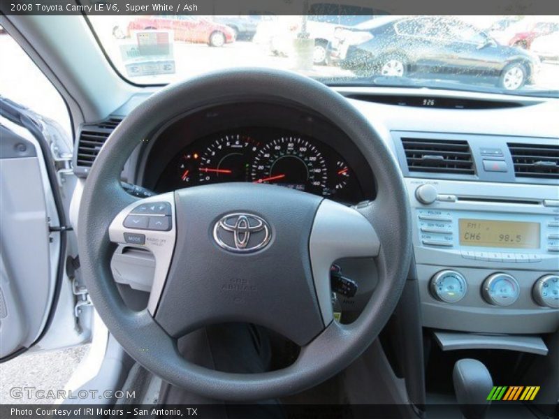 Super White / Ash 2008 Toyota Camry LE V6