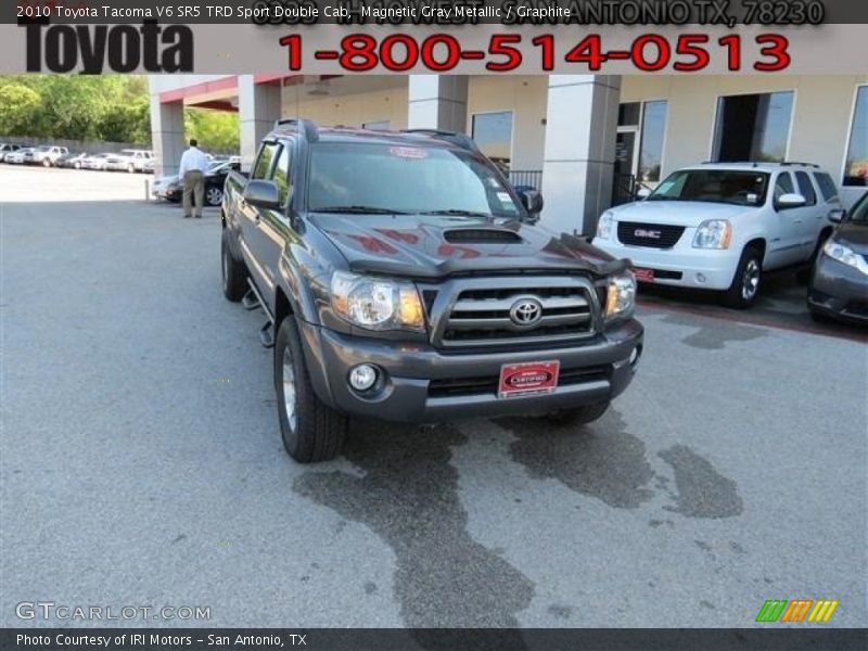 Magnetic Gray Metallic / Graphite 2010 Toyota Tacoma V6 SR5 TRD Sport Double Cab