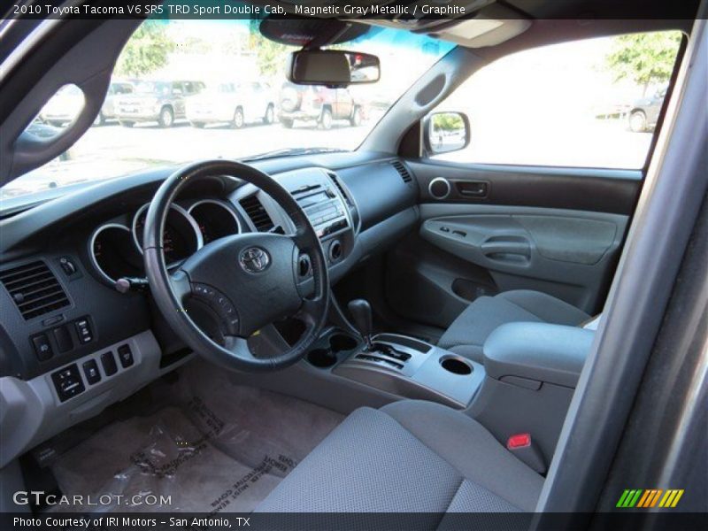 Magnetic Gray Metallic / Graphite 2010 Toyota Tacoma V6 SR5 TRD Sport Double Cab