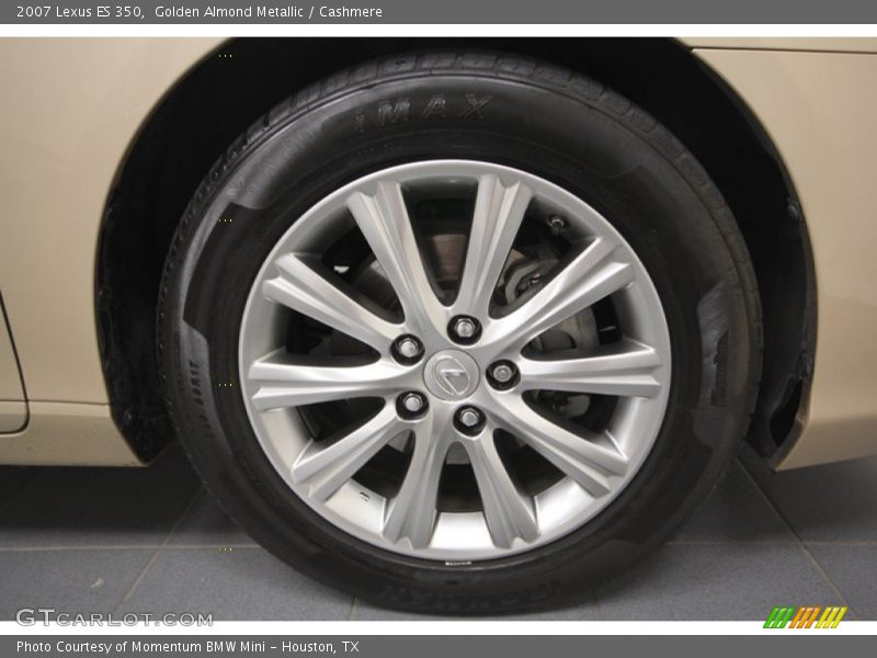 Golden Almond Metallic / Cashmere 2007 Lexus ES 350