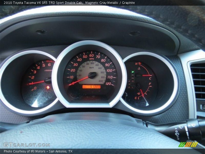  2010 Tacoma V6 SR5 TRD Sport Double Cab V6 SR5 TRD Sport Double Cab Gauges