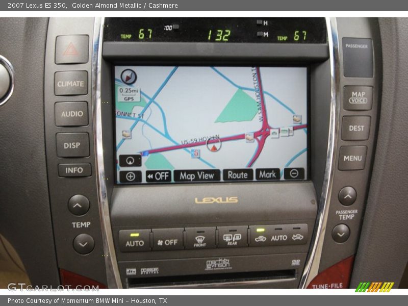 Golden Almond Metallic / Cashmere 2007 Lexus ES 350