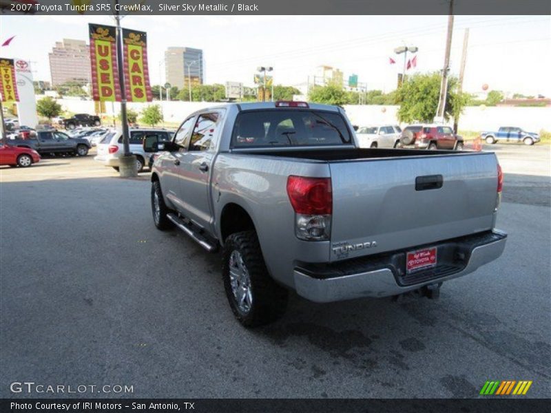 Silver Sky Metallic / Black 2007 Toyota Tundra SR5 CrewMax