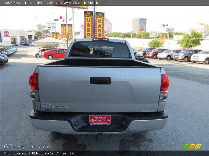 Silver Sky Metallic / Black 2007 Toyota Tundra SR5 CrewMax