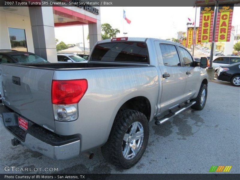 Silver Sky Metallic / Black 2007 Toyota Tundra SR5 CrewMax