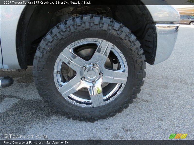 Silver Sky Metallic / Black 2007 Toyota Tundra SR5 CrewMax