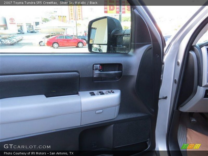 Silver Sky Metallic / Black 2007 Toyota Tundra SR5 CrewMax
