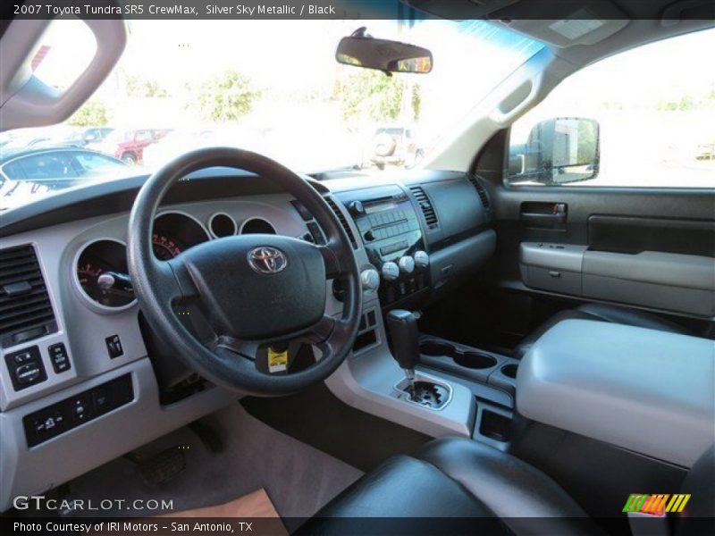 Silver Sky Metallic / Black 2007 Toyota Tundra SR5 CrewMax
