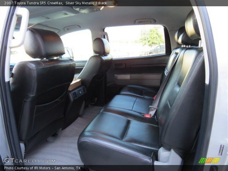 Silver Sky Metallic / Black 2007 Toyota Tundra SR5 CrewMax