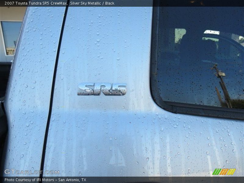Silver Sky Metallic / Black 2007 Toyota Tundra SR5 CrewMax