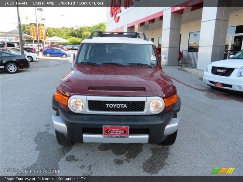 Brick Red / Dark Charcoal 2010 Toyota FJ Cruiser 4WD