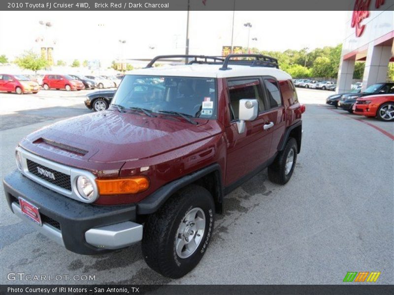 Brick Red / Dark Charcoal 2010 Toyota FJ Cruiser 4WD