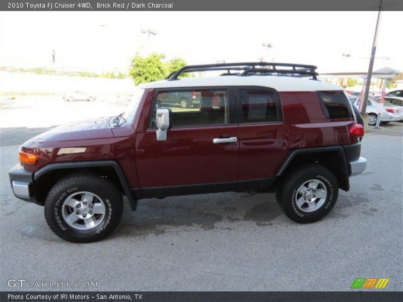 Brick Red / Dark Charcoal 2010 Toyota FJ Cruiser 4WD