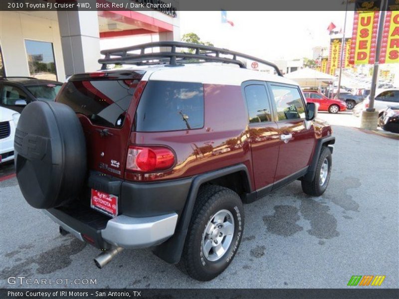 Brick Red / Dark Charcoal 2010 Toyota FJ Cruiser 4WD