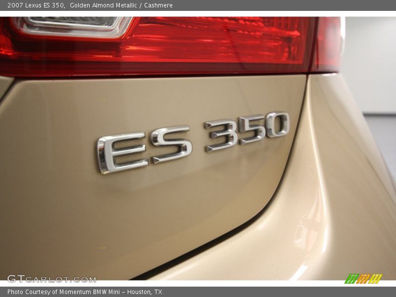 Golden Almond Metallic / Cashmere 2007 Lexus ES 350